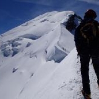 Mont Blanc zimą